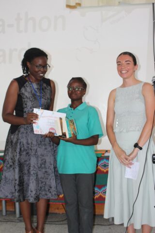 Nancy - winner of 2024 Read-a-thon